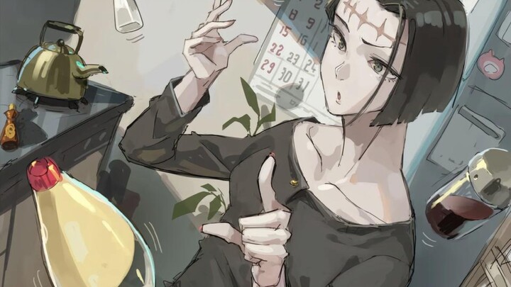 When Choso’s brain takes over as Itadori’s mom, does she do the housework?