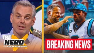 The Herd| Colin reacts to Panthers fire Matt Rhule as Baker Mayfield's poor performance takes a toll