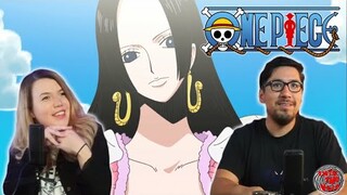 One Piece - Ep. 410/411 -  Pirate Empress Boa Hancock!! | Reaction & Discussion!