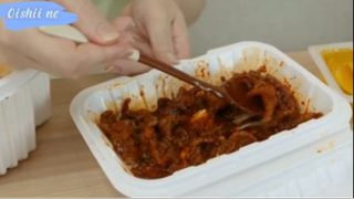 Cơm trộn, mì sợ to sốt kem phần 6 #mukbang