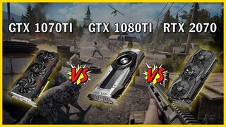 Đánh Giá GTX 1070ti vs GTX 1080ti Vs RTX 2070 - Và Test Game