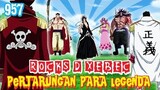 REVIEW OP 957 !! Roger, Garp VS Rocks D. Xebec "Misteri Oden Terpecahkan" ( One Piece )