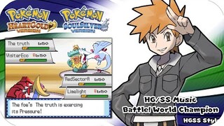 Pokémon HeartGold & SoulSilver - Battle! World Champion Music [Extended]