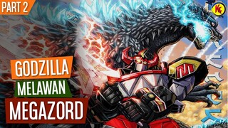 PERTAMA KALINYA GODZILLA MELAWAN MEGAZORD | Alur Cerita GODZILLA VS POWER RANGERS Part 2