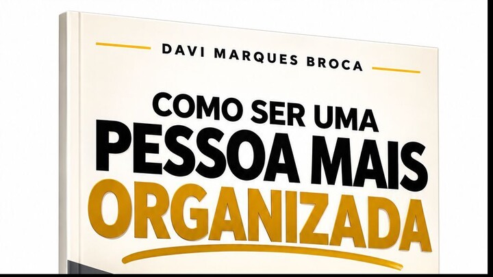 Como Ser Uma Pessoa Mais Organizada - Davi Marques Broca