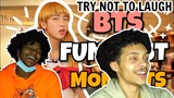 bts funniest moments (try not to laugh) / REACTION!