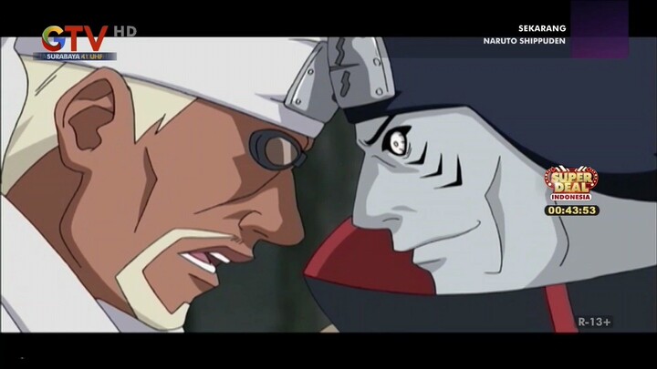 Naruto Shippuden Killer Bee Vs Kisame bahasa indonesia