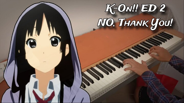 K-On!! ED 2 - No, Thank You!