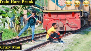 Train Horn Prank 2021 ปฏิกิริยาเล่นตลกที่ดีที่สุดสำหรับสาธารณะ (ตอนที่ 7) ความสนุก 4 นาที