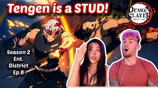 Tengen vs Gyutaro!! 😵😱 | Demon Slayer Reaction S2 Ep 8 Entertainment District Arc