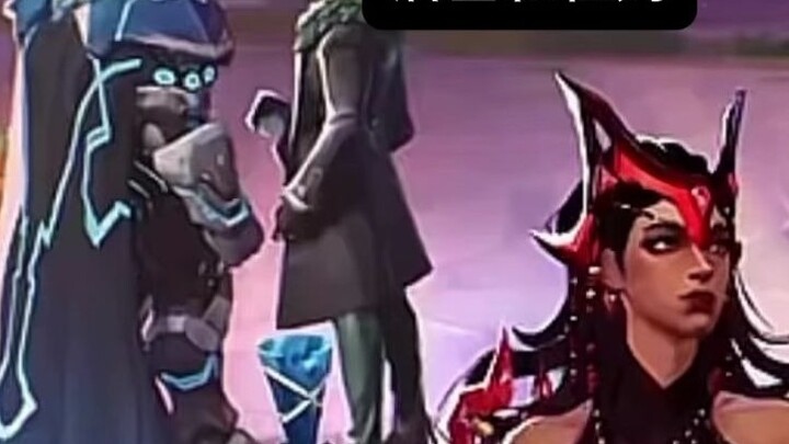 [Marvel Confrontation] Loki and Dr. Doom during the White Queen's speech: