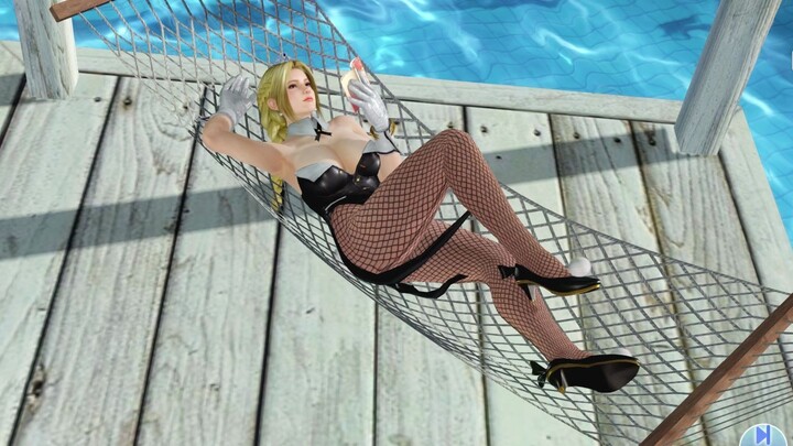 Foto Bunny girl Helena DOAX_VV masih seragam yang bagus