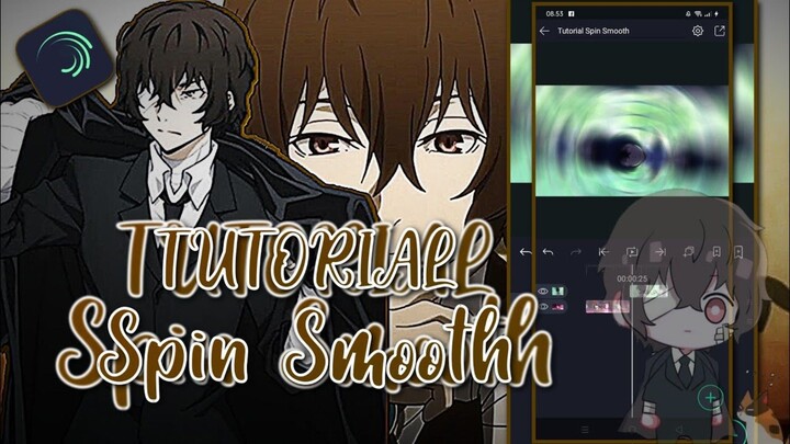 Tutorial Spin Smooth Like Me Di Alight Motion | Tutorial Alight Motion