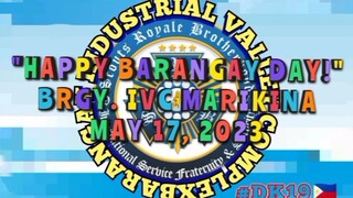 ,, Good morning!         Happy Barangay Day!     May 17, 2023 #IVCMARIKINA♥️     #DK29🇵🇭❤️