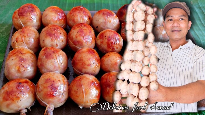សាច់ក្រកអាំងបែបថៃភាឥសាន ឆ្ងាញ់ពេញនិយមបំផុត ចែករូបមន្តធ្វើក្នុងវីដេអូនេះ Delicious food channel