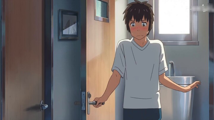 "Please don't use weird songs to disrupt Makoto Shinkai's movie."