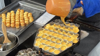 The taste of childhood, plum blossom cakes! One bite bursts with juice! A favorite at the school gat