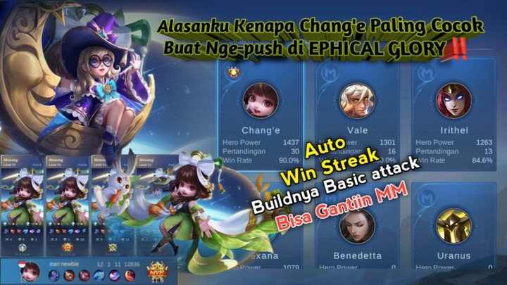 FIX NO DEBAT ‼️ Chang'e Adalah Loli Terimut Di Mobile Legend