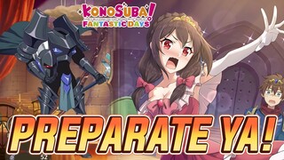 KonoSuba: Fantastic Days [GL] || [Todo Sobre el Evento de Teatro] Prepárate Para el Experto!