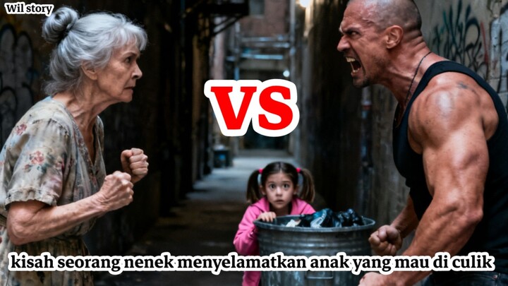 Kisah Seorang Nenek Menyelamatkan Anak Yang Mau Di Culik😱