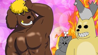 [Beast friends] Blonde tanned poodle
