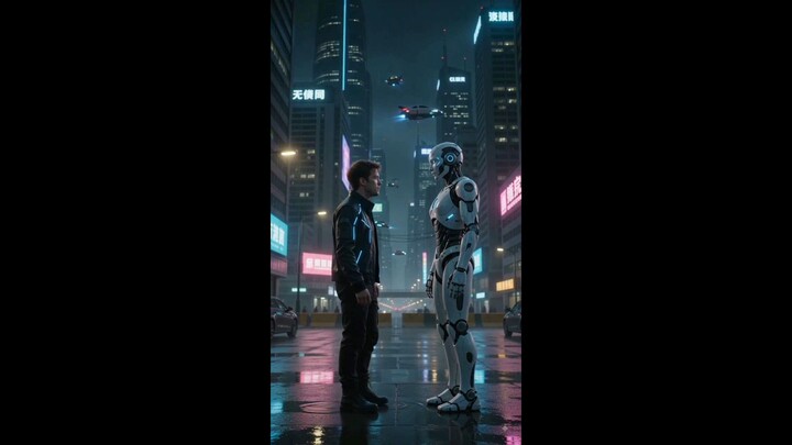 What If AI Could Control Time? ⏳🤖#Bilibili #AI #AIVideo #ArtificialIntelligence #Future #SciFi