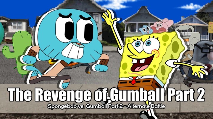 M.U.G.E.N Battle: The Revenge of Gumball vs. SpongeBob - Part 2 Alt.