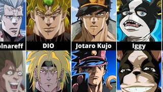 【JOJO】Comparison of OVA and animated characters