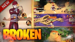 GAARA IS SOOOO BROKEN! 😮 (PVE/PVP SHOWCASE) Naruto Slugfest X
