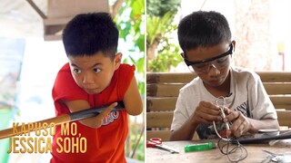Bata mula Bukidnon, nakapag-assemble ng sarili niyang powerbank! | Kapuso Mo, Jessica Soho