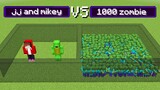 1000 zombies vs jj and mikey (but jj and mikey has all effects)