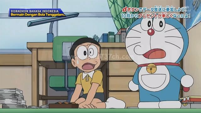 Doraemon - Bermain dengan bola tenggelam