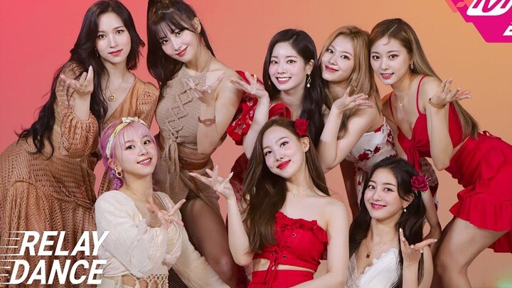 【TWICE】Phiên bản nhảy tiếp sức 4K của “Alcohol-Free”
