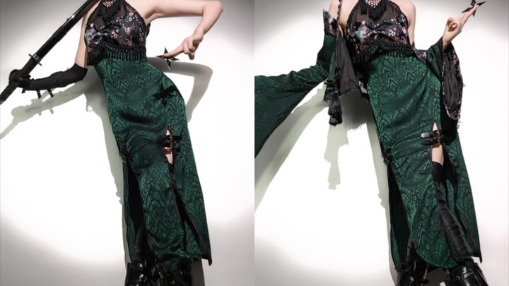 “Bóng rắn · Đạo tặc” (tham khảo các động tác phù hợp với kiểu nữ cường, phong cách rắn, hiệp khách)