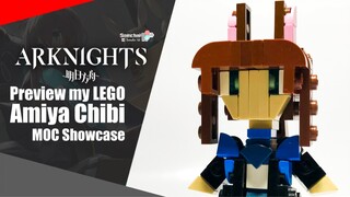 Preview my LEGO Amiya Chibi from Arknights | Somchai Ud