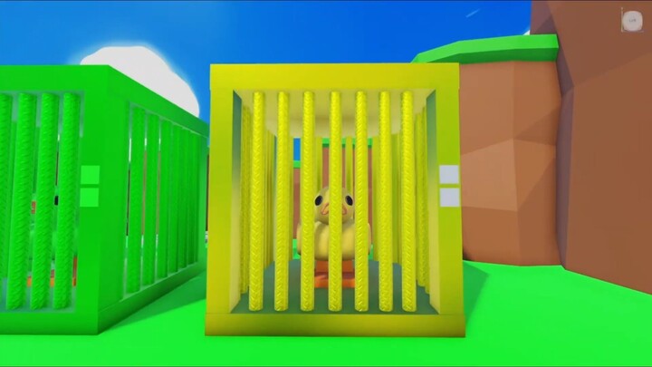 Learn Colors with Epik Duck BrawlR Swimming Race for Children | Funny Moments & Color Learning