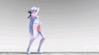 [Yowane Haku] Dance By Haku In White Underwear | BGM: Gishinanki