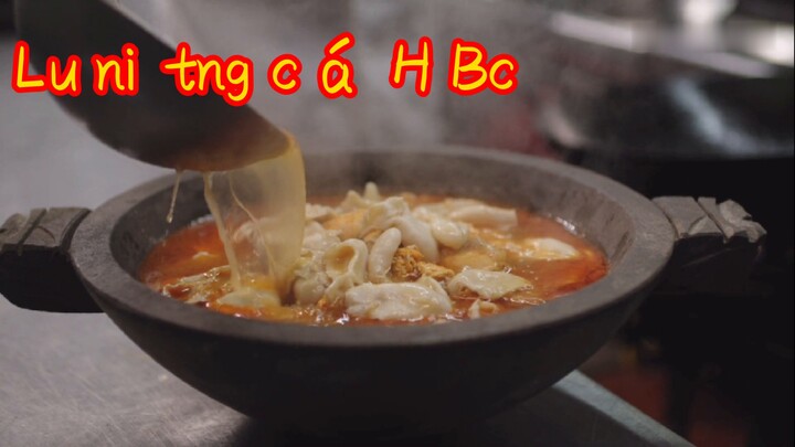 Lẩu nội tạng cá Hồ Bắc