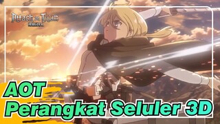 [Attack on Titan] Rasakan Pesona Dari Perangkat Seluler 3D!!!