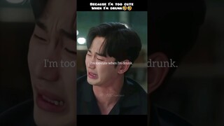 Him as drunk🥃totally cute😱😘#shorts #shortsfeed #kdrama #kimsoohyun #queenoftears #viral #trending