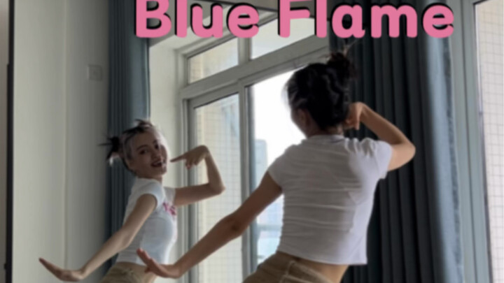 LE SSERAFIM’s “Blue Flame” – this section on endless loop (cover dance + breakdown)