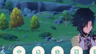 [ Genshin Impact ] First release on the whole network? The super simple "Thousands of Cherry Blossoms" novice Xiaobai can get started immediately, with a simple score