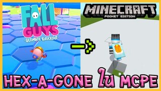 Minecraft PE Tip&Trick สอนสร้าง Minigame แนว HEX-A-GONE จากเกม Fall Guysไม่ง้อ Mod/Addon