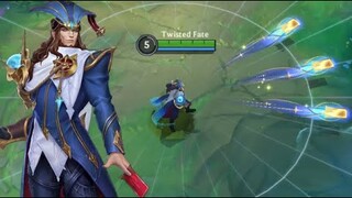 Wild Rift: Stargazer Twisted Fate Skin Gameplay