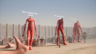 Attack On Titan Size Comparison 2022 #attackontitan