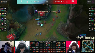 Tâm điểm trận đấu giữa IG và LGD phần 3 #game #LOL