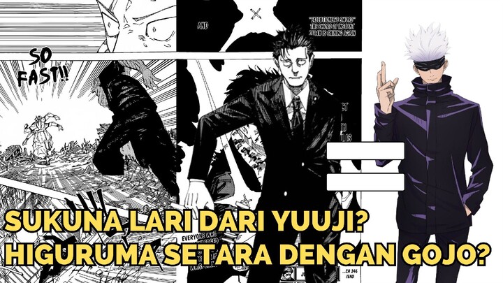 SUKUNA LARI DARI YUUJI? HIGURUMA OTW EKSEKUSI SUKUNA! | Review Manga Jujutsu Kaisen Chapter 246 |