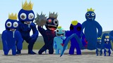 ALL BLUE ROBLOX RAINBOW FRIENDS CHARACTERS In Garry's Mod!