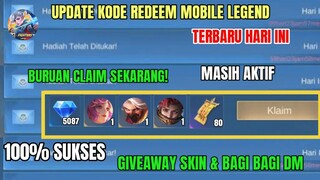 UPDATE HARI INI! 2 KODE REDEEM ML TERBARU KODE REDEEM MOBILE LEGENDS TERBARU HARI INI JUNI 2024