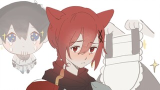 【ff14】แมวเศร้าเต้นแต่แมวแดง